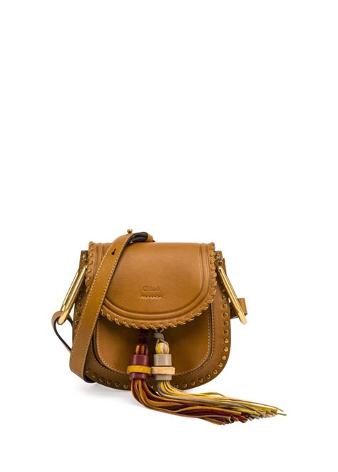 chloe hudson tassel bag|Chloe Hudson Mini Tassel Saddle Bag, Mustard Brown .